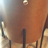 Set of 6 costes chairs by Philippe Starck, Aleph Driade edition
