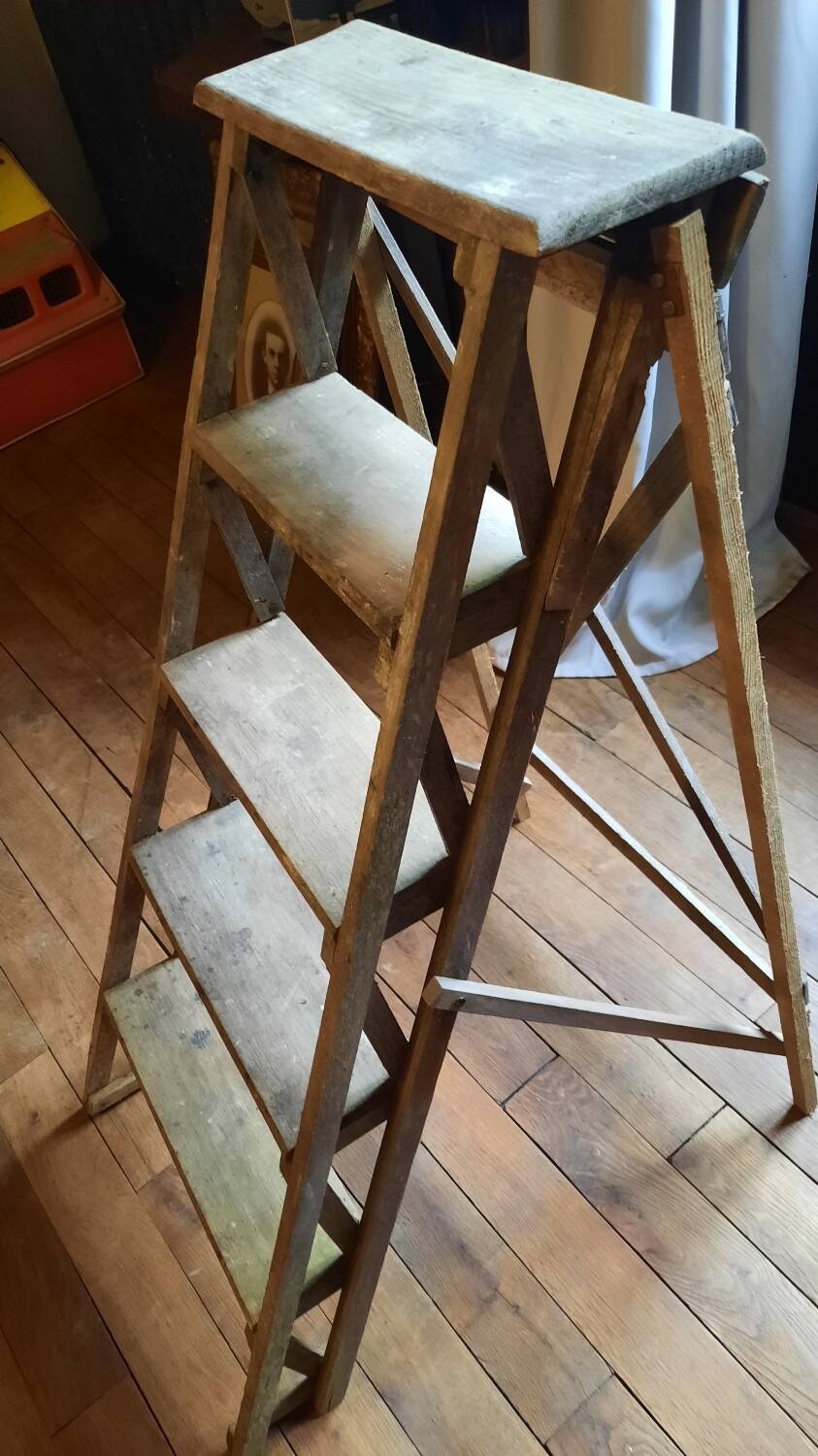 Vintage stepladder