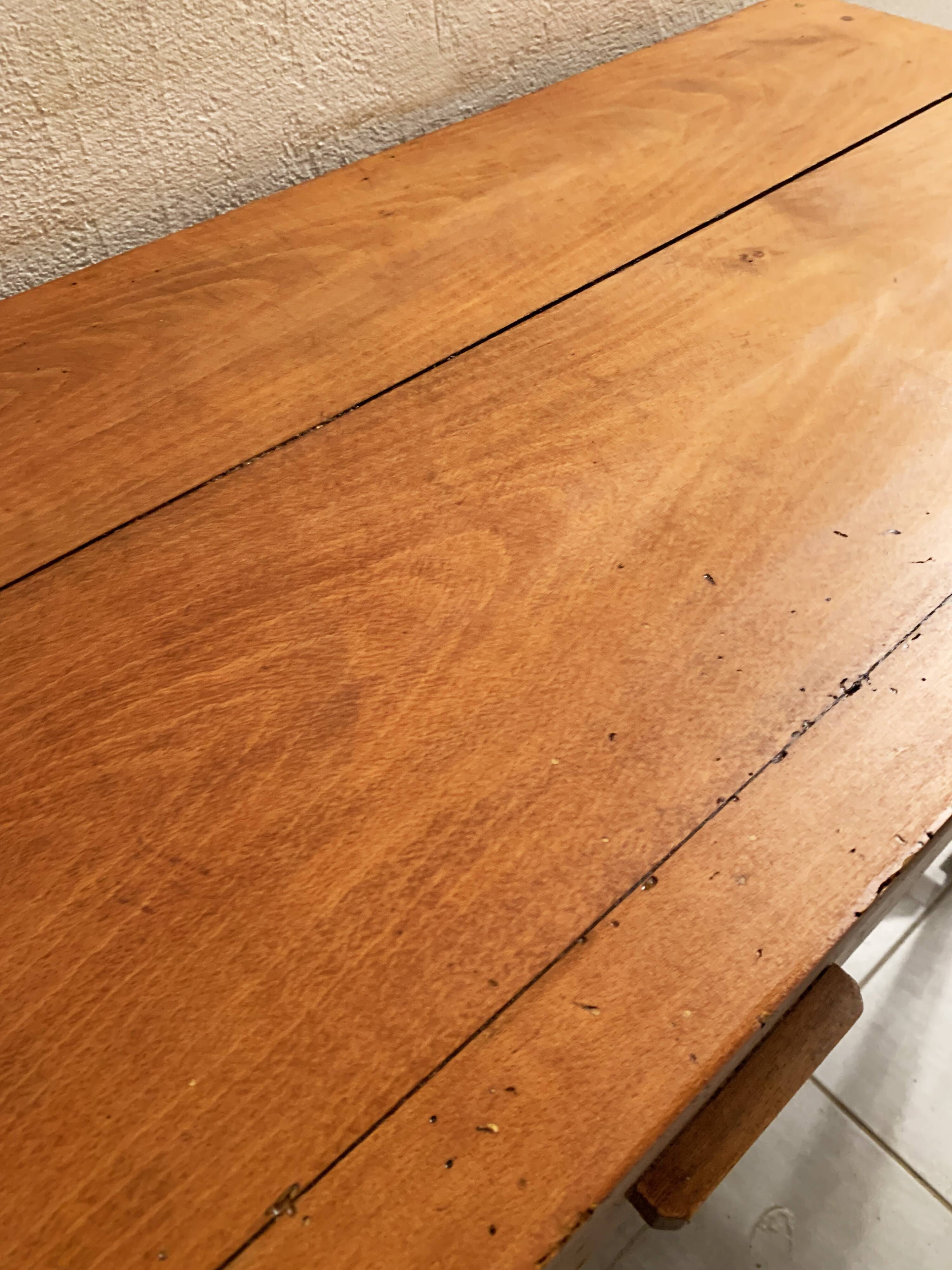 Wooden console 50s-60s