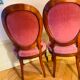 Pair of Napoleon III medallion chairs