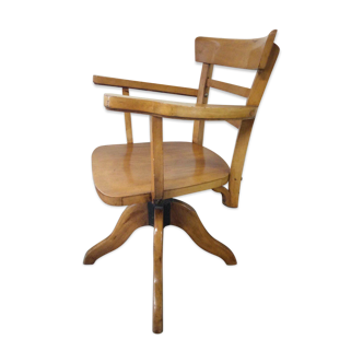 American office wooden chair
