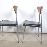 Pair of craft Quebec style chairs