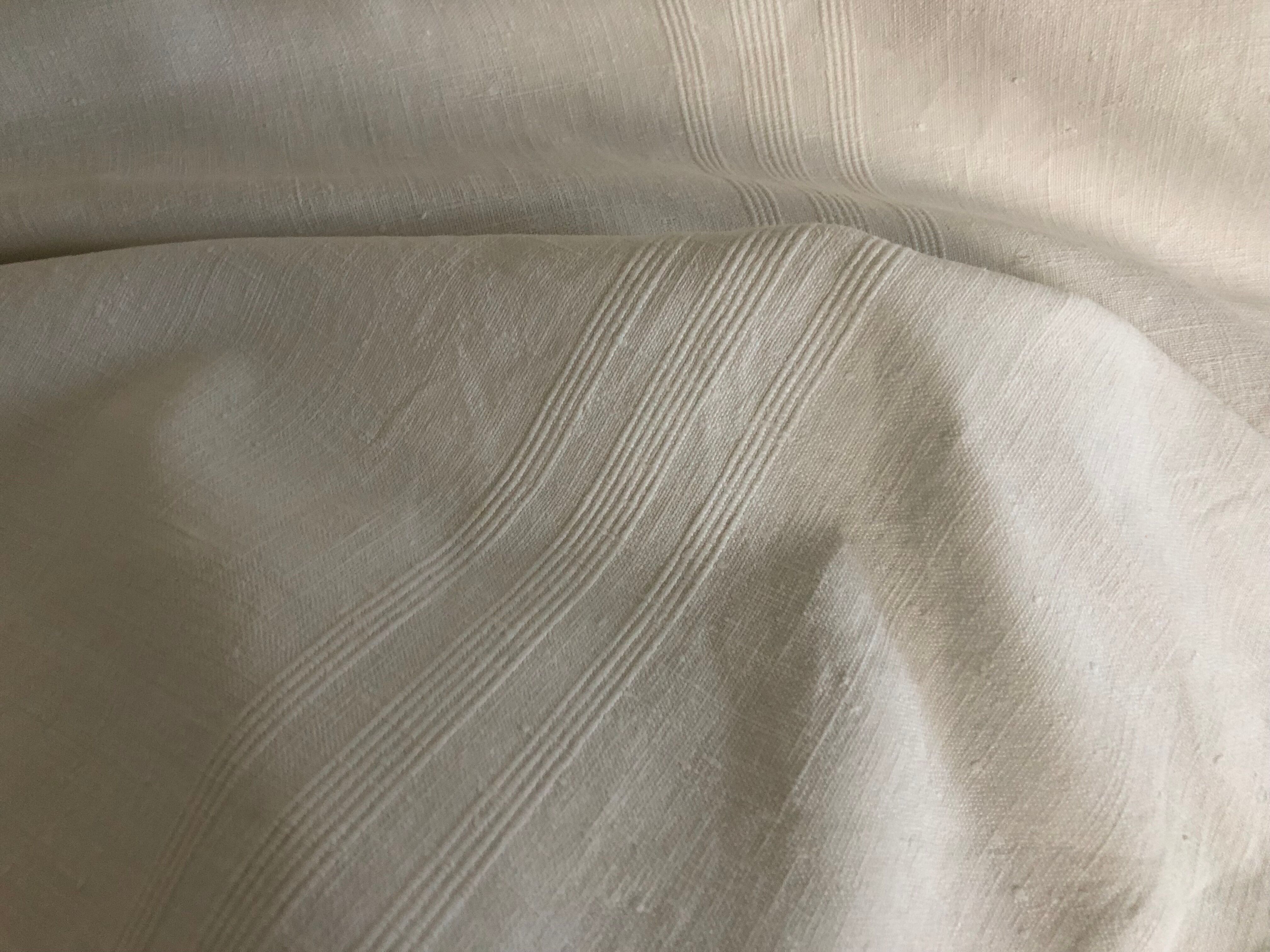 Winegrower's tablecloth, old linen