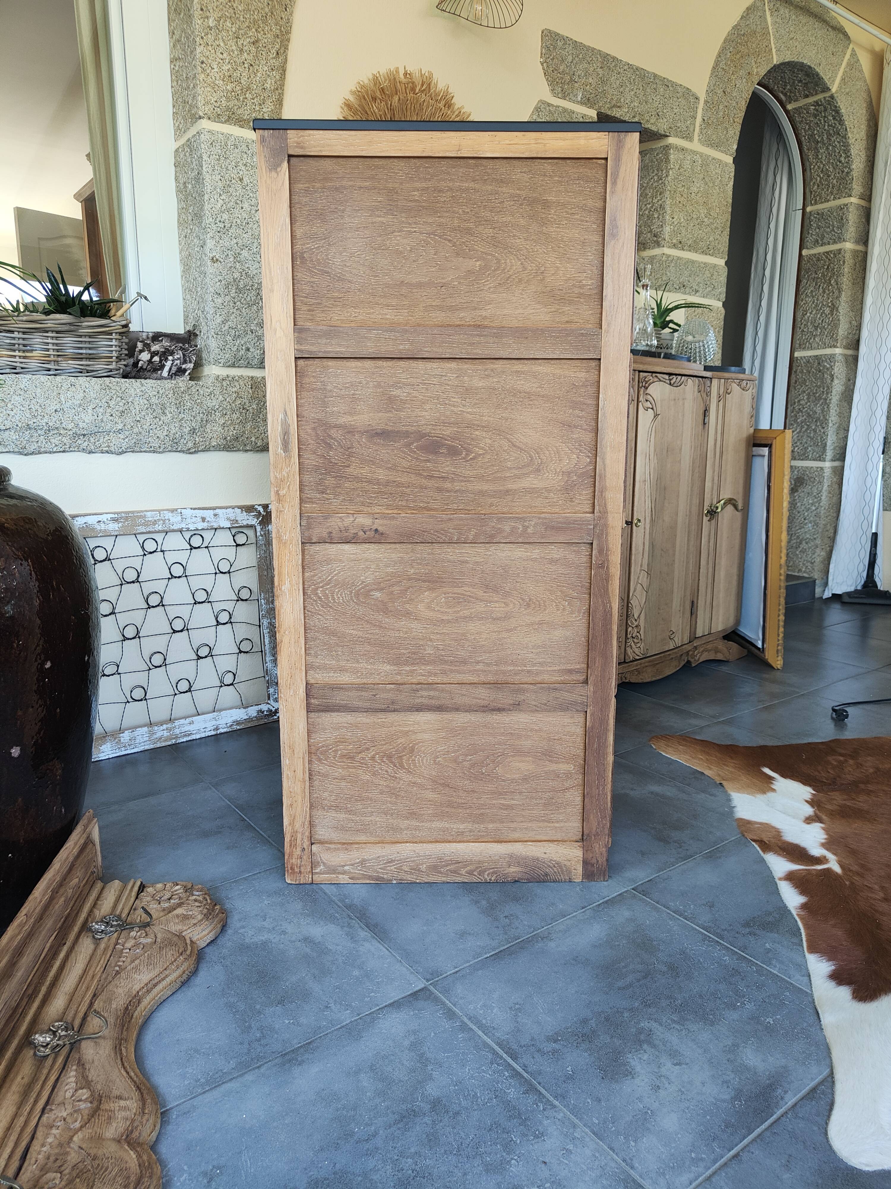 Classeur ancien en bois