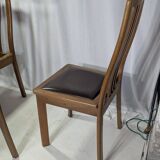 Set of 6 Dining Chairs by Mobil Girgi, 1970s