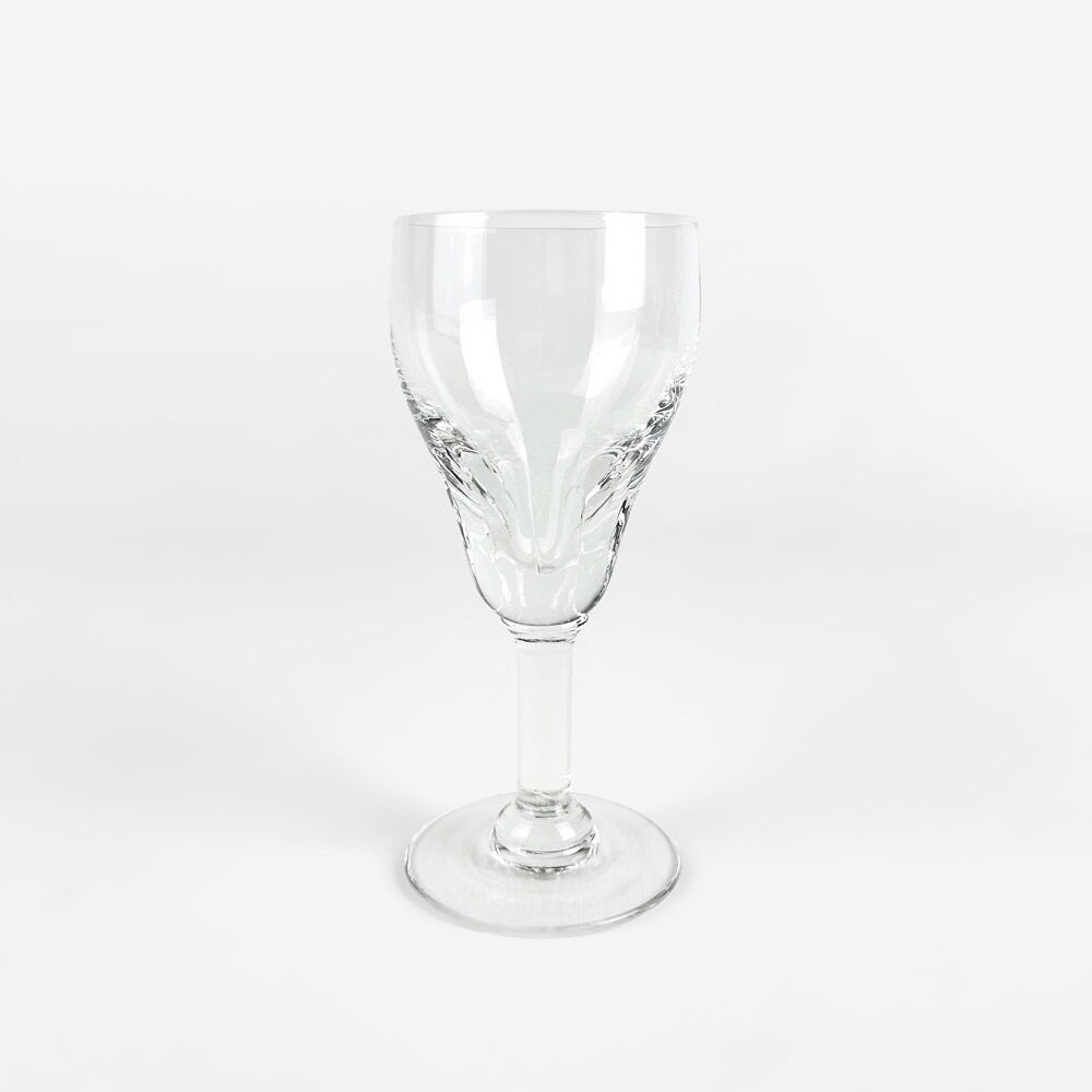 Antique liqueur glasses in blown glass 21 pieces