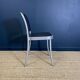 Set of 4 Silver chairs by Magistretti for Padova 1980 Italy