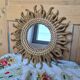 Vintage Gold Sun Mirror – A Mid-Century Classic for a Stylish Décor