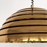 Midcentury Modern Brass Chandelier by Vereinigte Werkstätten, 1960