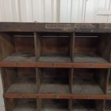 Duo of trade furniture sorting of the post shelf storage