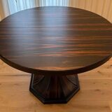 Elegant Extendable Dining Table in Macassar, Italy, 1970s