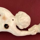 Wall lamp glazed ceramic representing a putti fca lisboa portugal sant anna