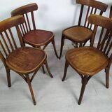 12 chaises bistrot Baumann