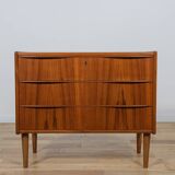 Commode Mid-Century en Teck, Danemark, 1960s