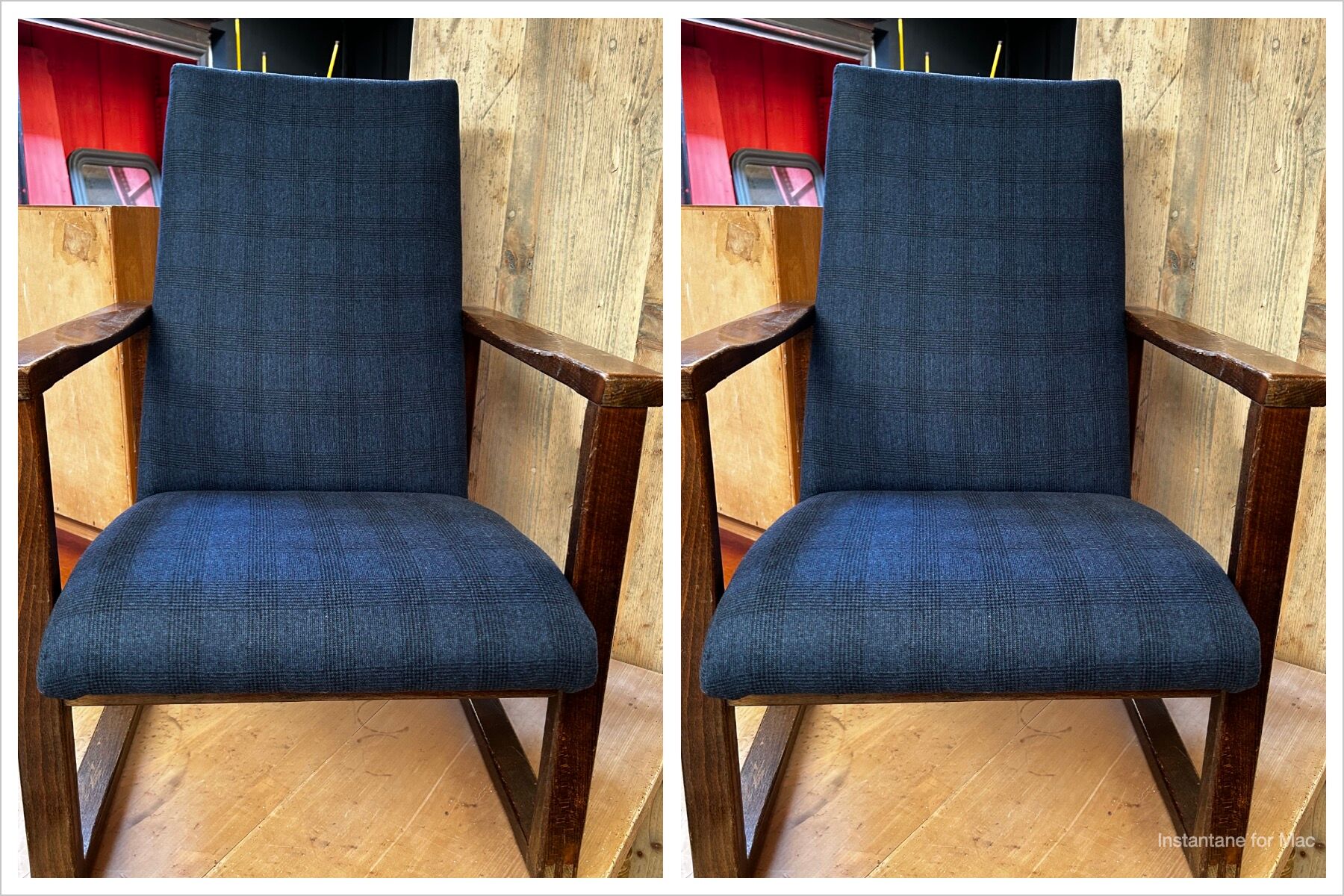 Pair of vintage armchairs