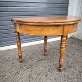 Half moon console table