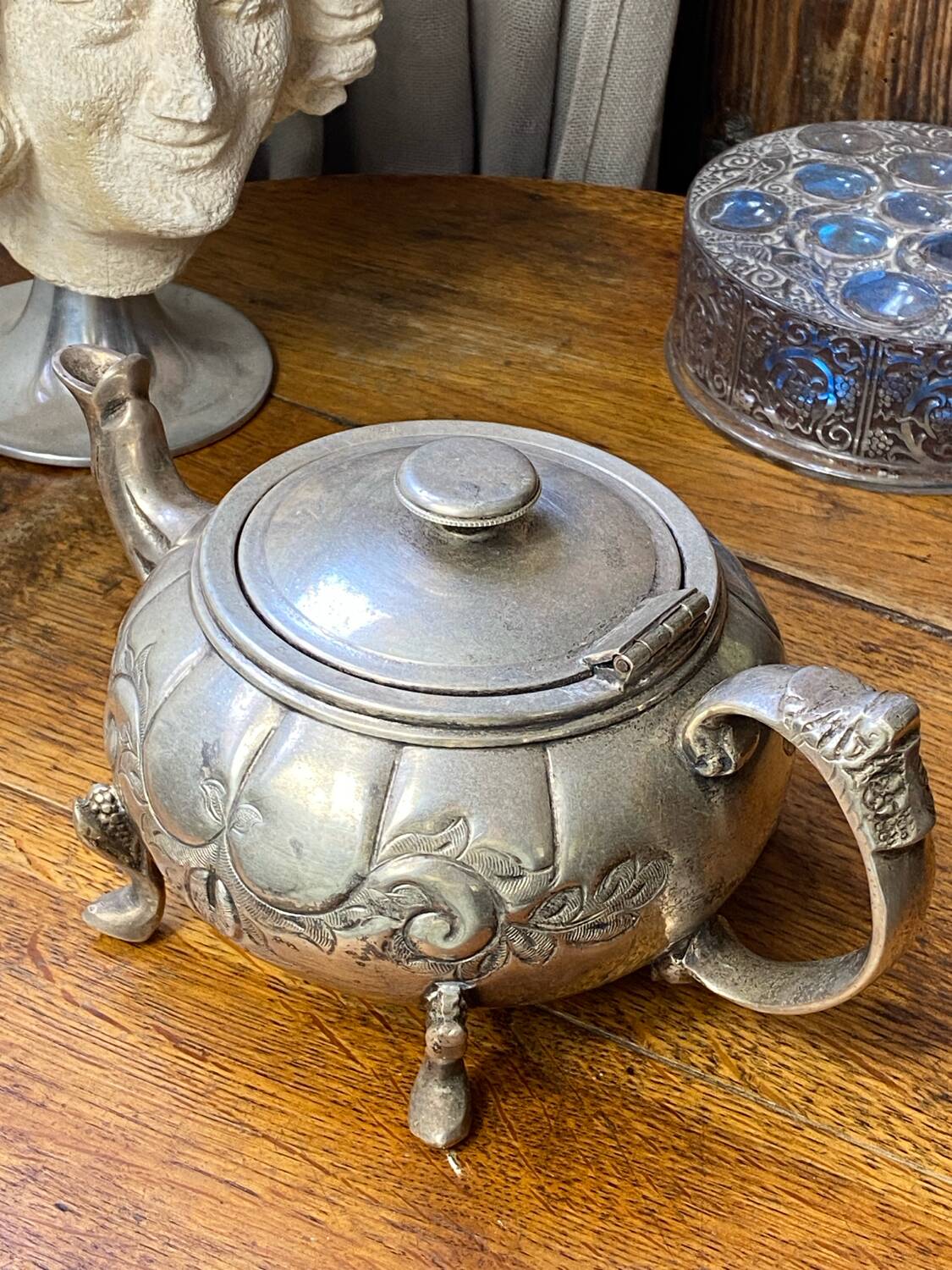 Ascot Royal silver-plated teapot