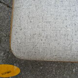 Set of 4 chairs Baumann bistro skaï beige 1970, light oak