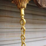 Lanterne en bronze de style Louis XVI en état de marche