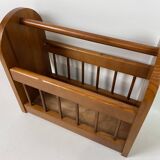 Pine magazine holder