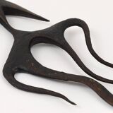 Carl Auböck Wall Sculpture Handmade Napoleon #4271, Brass, Austria