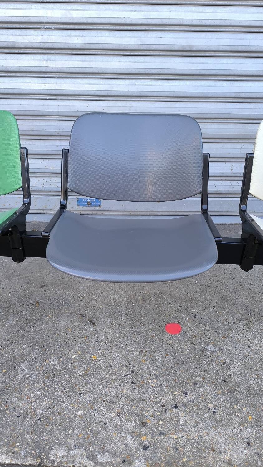 3-seater bench by Giancarlo Piretti for Anonima Castelli 1970