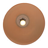Orange space age pendant lamp