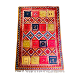 Colorful Berber taznakht carpet