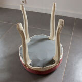 Louis XVI velvet stool