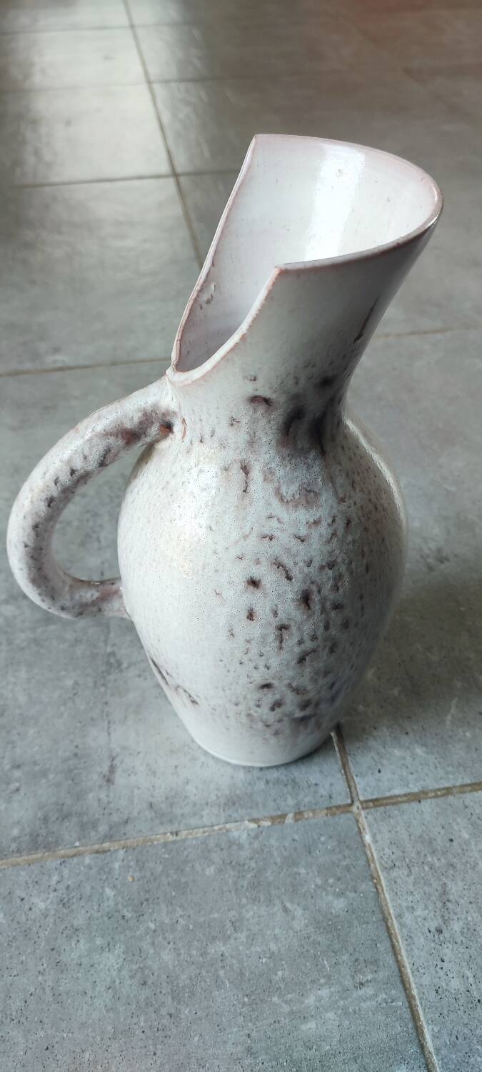 Pierlot 60s enamelled stoneware orangeade service