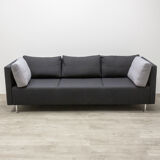 Sedus Sopha sofa in black fabric
