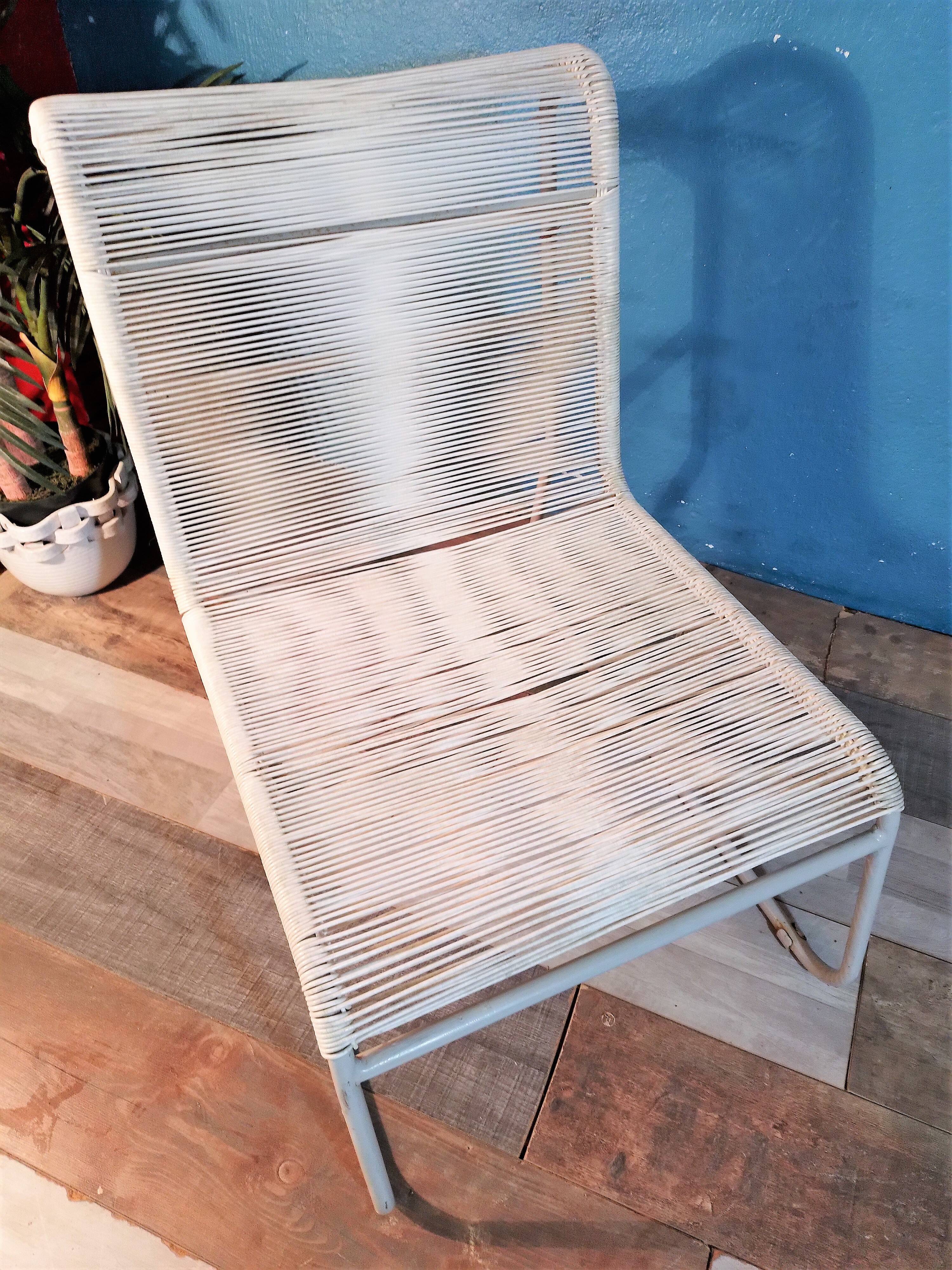 Armchairs scoubidou 1980s