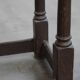 Large Antique English Side Table/Stool