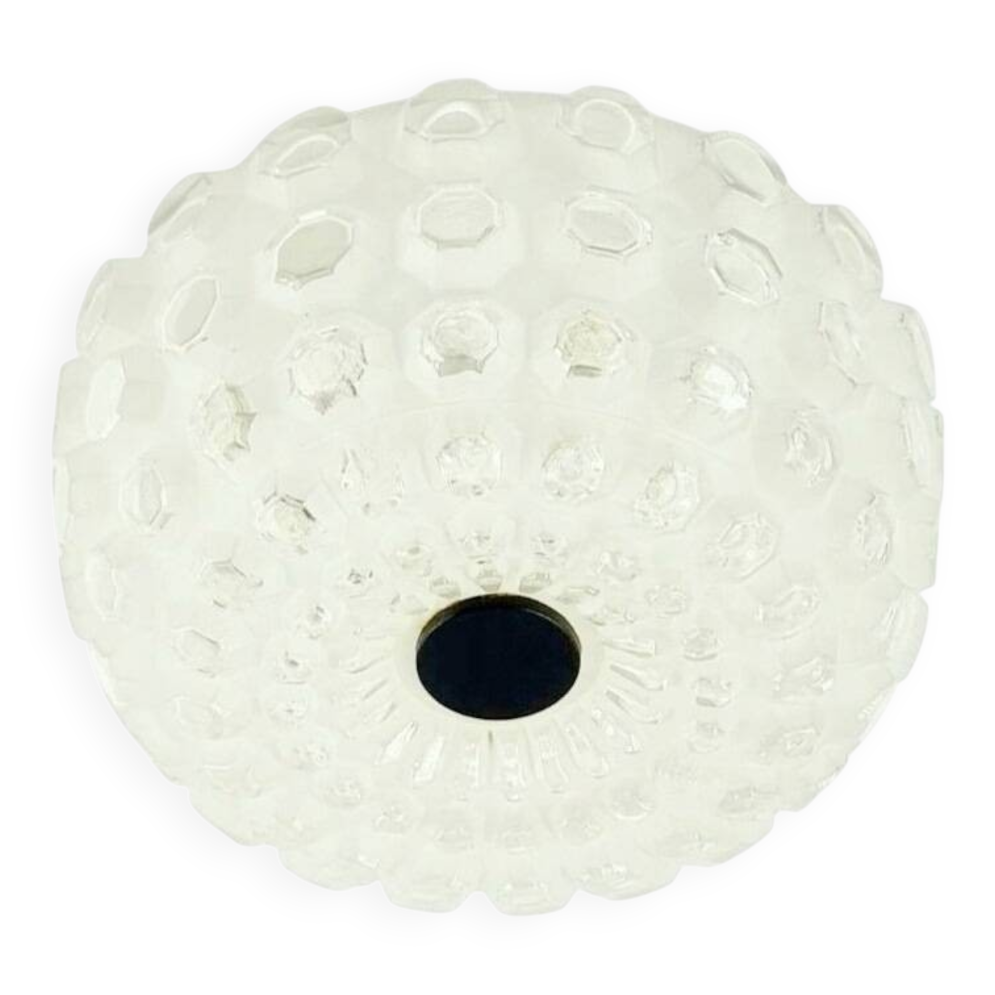 Mid-Century Bubble Glass Ceiling Light from Limburg, Germany, 1960s