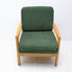 A pair of mid century Scandinavian style armchairs, 1970´s