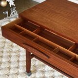 Vintage Scandinavian teak side table from the 1960s "Jytte"