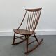 Mid-Century Rocking Chair by Illum Wikkelsø for Niels Eilersen
