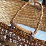 Wicker cradle
