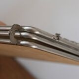 Vintage triptych barber mirror