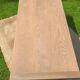 Large restored antique coffee table in solid oak.