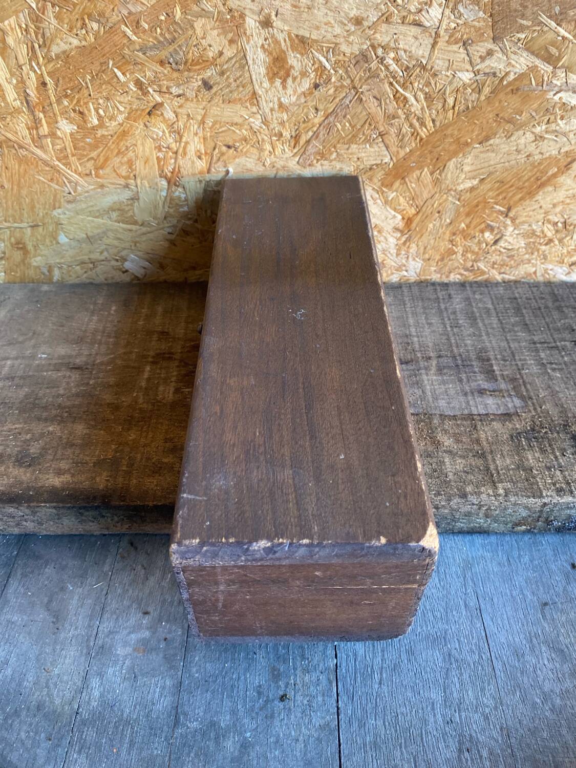 Antique Writing Desk Set Vintage Wooden Storage Box #D89