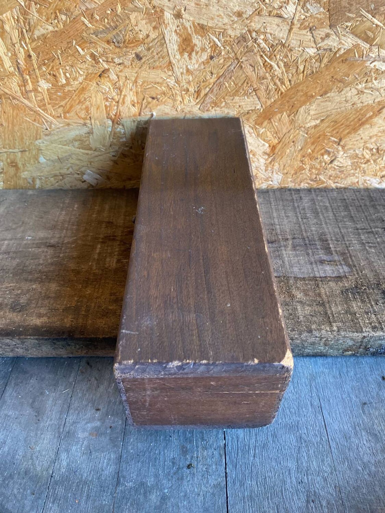 Antique Writing Desk Set Vintage Wooden Storage Box #D89