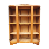 Library Art Deco cabinet curved lines L155