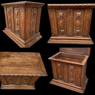 Antique Chest in Oak