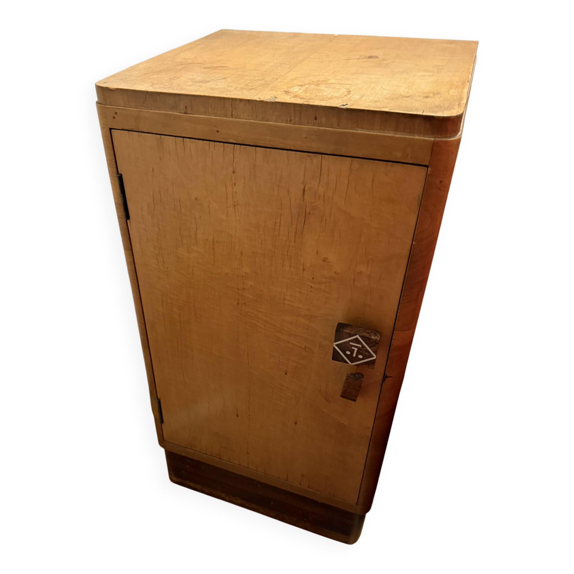 Set of two bedside tables from the 1940s.