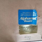 Framed ancient lithography by Martinet and Son