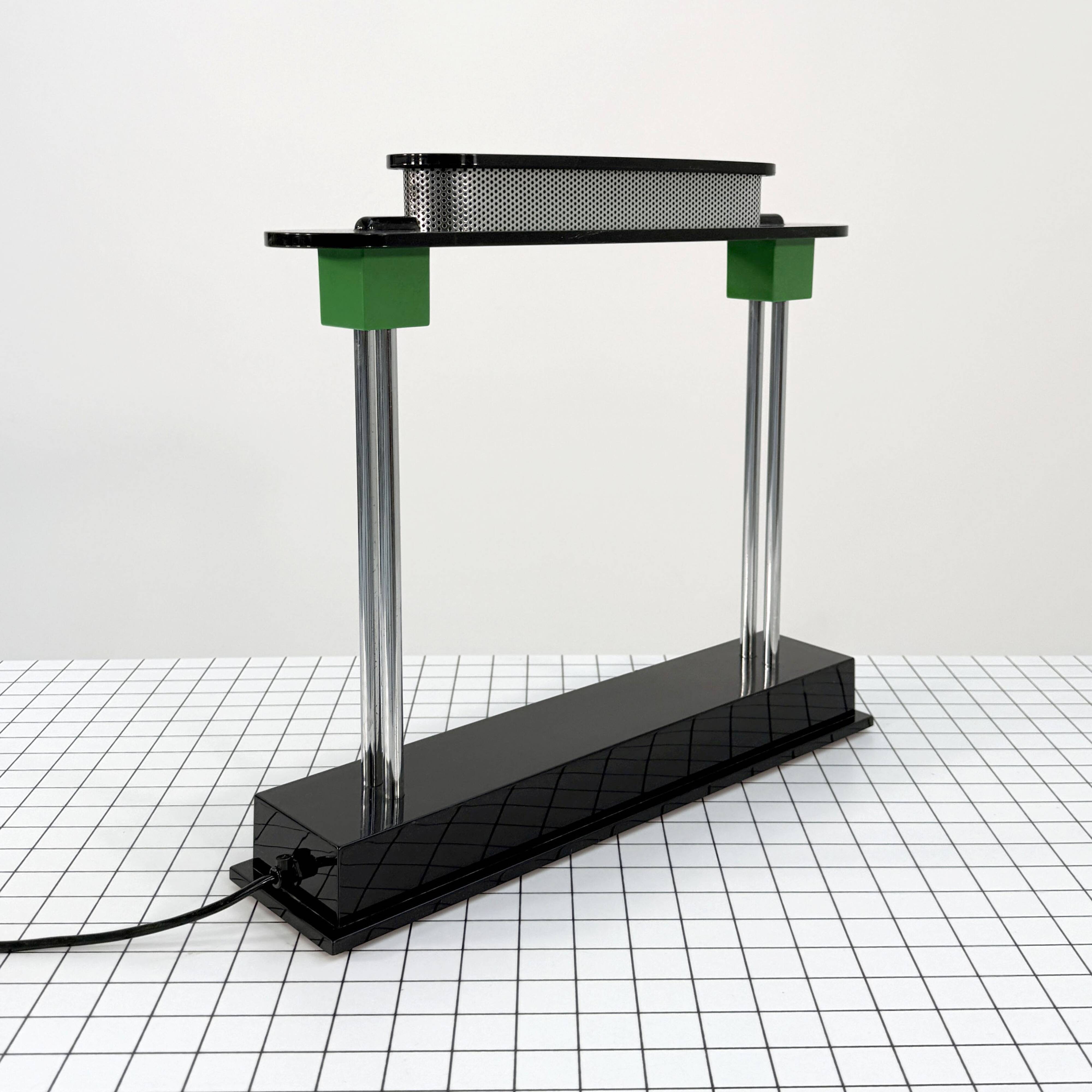 Pausania desk lamp by Ettore Sottsass for Artemide 1980