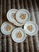 12 antique flat plates "Capri"