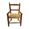 Ancien fauteuil paillé pour enfant
