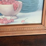 Vintage Still Life Table 1971 – Proferio Grossi – Wooden Frame
